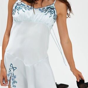 Free People Morning Kiss Mini Slip